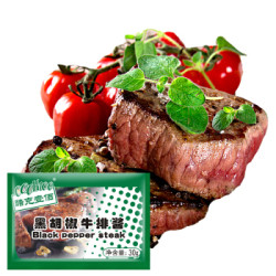 酷克壹佰 COOK100 黑胡椒牛排酱 30g 需运费券 *17件