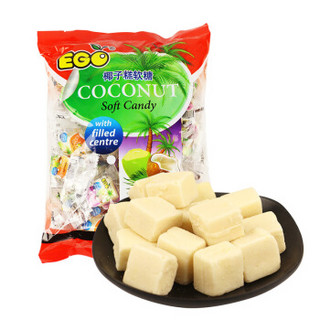 EGO 意高 椰子糕（奶香软糖） (袋装、468g)