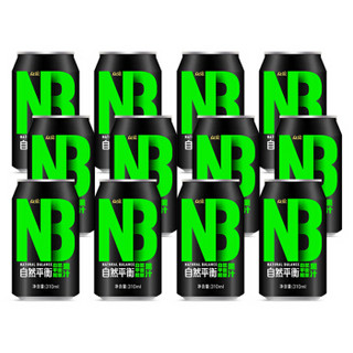 众果 NB 自然平衡 能量果汁 310ml*12罐