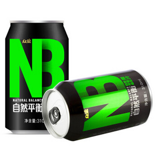 众果 NB 自然平衡 能量果汁 310ml*12罐