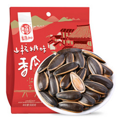 华味亨 山核桃味香瓜子500g/袋 休闲食品小吃 零食 坚果 葵花籽 *21件