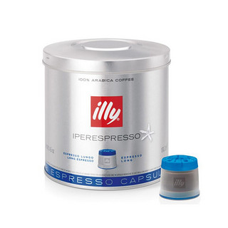 illy 意利 意大利原装美式咖啡胶囊家庭装 21粒/罐 *4件