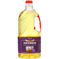 AGRIC 阿格利司 冷榨亚麻籽油 瓶装 1.5L