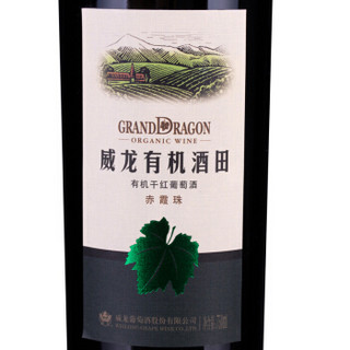 GRAND DRAGON 威龙 WILON 威龙 红酒沙谷阳光赤霞珠干红葡萄酒750ml*6瓶木箱装商务宴请送礼