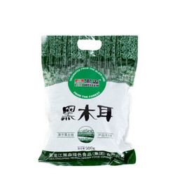 黑森 东北黑木耳500g袋装 黑龙江特产黑木耳干货肉厚无根火锅食材