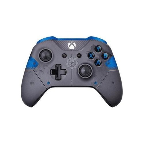 Microsoft 微软 Xbox One 无线手柄 战争机器4 JD Fenix 蓝色限量版