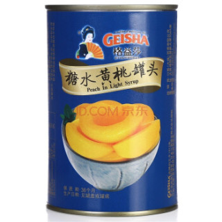GEISHA 格益莎 糖水黄桃罐头 425g