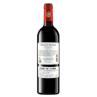 LAMONT 拉蒙 布兰达酒庄 Chateau Branda  B标梅洛干红葡萄酒 原瓶进口红酒