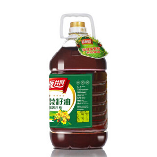 绿源井冈 非转基因 纯香菜籽油 4L