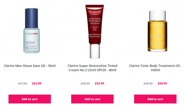 Unineed 精选 CLARINS 娇韵诗 护肤专场