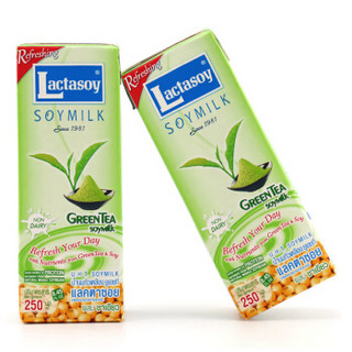 Lactasoy 力大狮 绿茶味豆奶 250ml*12盒