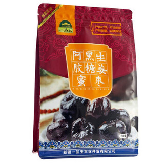 一品玉 蜜饯果干 阿胶黑糖生姜蜜枣 300g