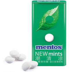 Mentos 曼妥思 潮清凉无糖薄荷糖 留兰香薄荷味 18g *31件