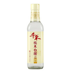 千禾 零添加酿造糯米白醋500mL