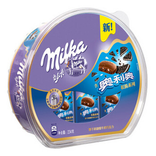 Milka 妙卡 奥利奥饼干碎巧克力 碗装 234g