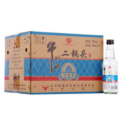 牛栏山 白酒 清香型 净爽 二锅头 53度 高度白酒 265ml*20瓶 整箱装 *2件