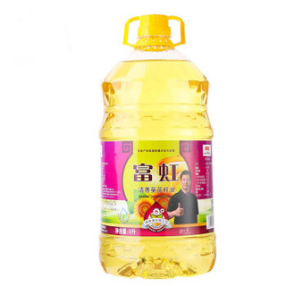 富虹油品 非转基因 清香葵花籽油 5L *3件