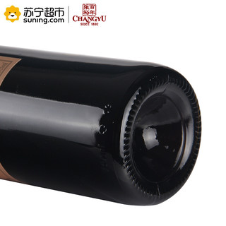 张裕（CHANGYU）红酒 美乐干红葡萄酒 （宁夏葡萄园） 750ml*6瓶 整箱装