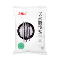 美康达 天然腌渍盐 腌制盐 粗粒盐 海盐 不含不添加抗结剂 500g