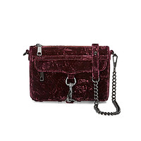 REBECCA MINKOFF 瑞贝卡·明可弗 天鹅绒Mini MAC 女士单肩斜挎包