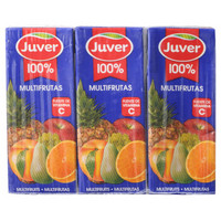 Juver 真维 100%系列 混合水果汁 200ml*3盒