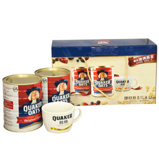 QUAKER 桂格 即食燕麦片 礼盒装 1600g