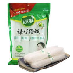 双塔 绿豆粉丝 168g *34件