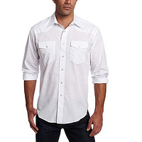 限尺码、中亚Prime会员：Wrangler Western Snap-Front 71105WHR 男士长袖衬衫