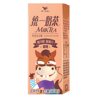 统一 奶茶饮料 巧克力口味 250ml*6瓶