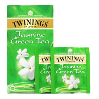 TWININGS 川宁 绿茶 茉莉花绿茶 波兰进口茶叶25袋*1.8g 下午茶冷泡茶父亲节送礼