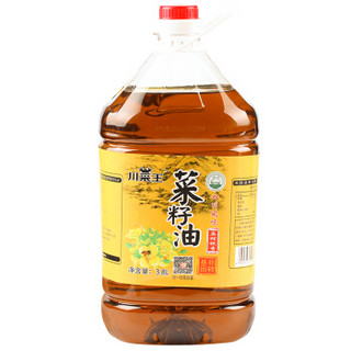 川菜王 压榨纯香菜籽油 3.8L