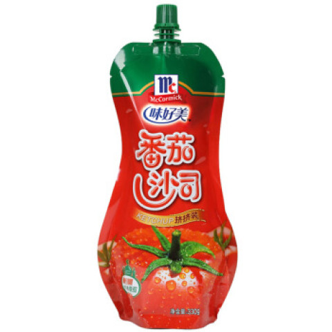 mccormick味好美番茄酱番茄沙司挤挤装330g3件