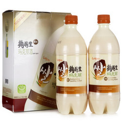 麴醇堂（KOOKSOONDANG）米酒 韩国进口玛克丽米酒（原味）750ml*2瓶 连包 *6件