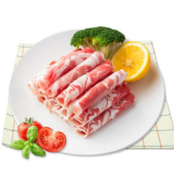 澳纽宝 新西兰原切羔羊肉卷/肉片 500g/袋 火锅食材 羊肉生鲜 *3件 +凑单品