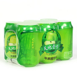 天地壹号 苹果醋饮料330ml×6罐/组 *7件