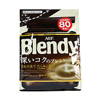 AGF Blendy 速溶咖啡粉 强劲风味 160g