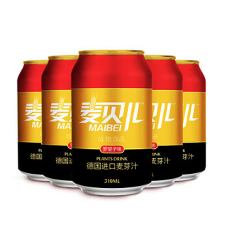 MAIBEI 麦贝儿 黑麦汁植物饮料 罗望子味 310ml*6罐