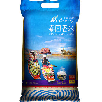 8号10点、88VIP： 王家粮仓 泰国香米 10kg *2件
