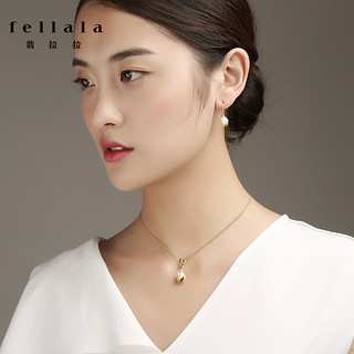 fellala 翡拉拉 铃兰花系列 FL17C10003 铃兰花耳坠