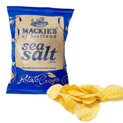 英国进口 哈得斯（MACKIE'S）薯片 海盐味 40g *23件