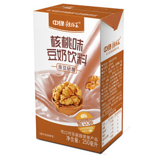 中绿 粗粮王 核桃味豆奶 250mlx24盒