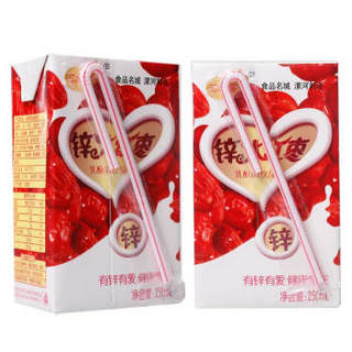 三剑客 锌大红枣乳酸菌饮品 风味牛奶250ml*12盒 整箱装