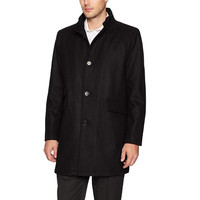 Kenneth Cole NEW YORK 447KW623 男士斜纹羊毛大衣