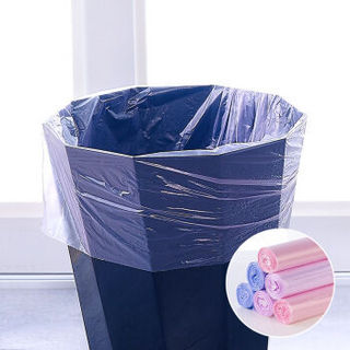 CHAHUA 茶花 垃圾袋加厚塑料袋150只小号40*45cm厨余垃圾清洁袋收纳袋