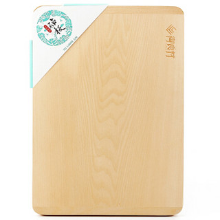 御良材 主体整木独板型进口百年小叶椴木实木砧板 案板 菜板 珍材系列 YD03 (45*32*2cm）