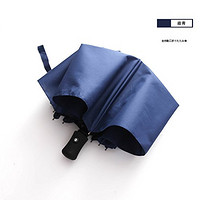 喜禾 三折全自动雨伞 藏青色