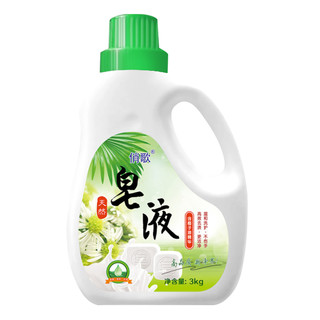 俏歌 天然洗衣皂液 3kg