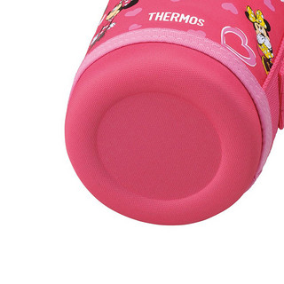 THERMOS 膳魔师 FFG-601WFDS-PCH 不锈钢 儿童保温保冷杯 粉色 600ml