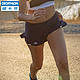 迪卡侬运动短裤女专业跑步短裤透气速干训练宽松防走光裙裤RUNW