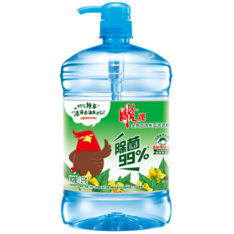 雕牌 全效加浓丝瓜洗洁精1.5kg(新老包装随机发货)(满99—50) *5件